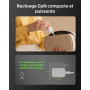 Belkin Chargeur USB C Multiple, 50 W, Chargeur Secteur GaN 2 Ports, Recharge Rapide pour MacBook, iPhone 17, iPad Pro, Chromeboo