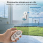 HUTT S7 Robot Nettoyeur de Vitres 6500Pa, Robot Laveur de Vitre avec Gicler l'eau Automatique, Châssis 3D Flottant, Système de P