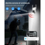 Reobiux 1080P Caméra Surveillance WiFi Extérieure, PTZ Caméra avec 2.4Ghz/5Ghz, Vision Nocturne Couleur, Enregistrement 24/7, Au