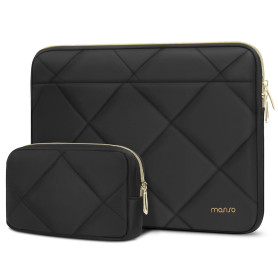 MOSISO Housse Ordinateur Portable 13-14 Pouces,Compatible avec MacBook Air 13 13,6 M4 M3 M2 M1/Pro 14,HP Dell ASUS Lenovo,Housse