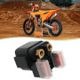YINETTECH 1Pc Moto Solénoïde De Démarreur Relais Commutateur Pièce De Rechange 58211058000 Compatible avec KTM SX SX-F EXC EXC-F