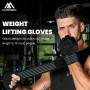 flintronic Gants de Gym, Gants de Musculation avec Support de Poignet, Gants d'haltérophilie pour Homme et Femme, Gant Fitness G