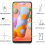 Jinyunlai Lot de 3, Verre Trempé pour samsung galaxy A11/M11, Film Protection écran - Anti Rayures - sans Bulles d'air -Ultra Ré