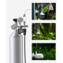 NICREW Extérieur Régulateur de CO2 Aquarium, Réducteur de Pression pour Aquarium Planté, Double Manomètres avec Électrovanne Com