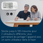 OMRON X7 Smart AFib Tensiomètre | Dépister la fibrillation auriculaire à chaque contrôle de la tension artérielle | Validé clini