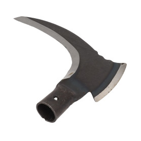 Bewinner Double Faux, Double Faucille en Acier à Haute Teneur en Manganèse, Double Faucille Facile et Confort, Outil de Jardinag