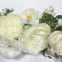 OrgMemory Fleur Arche Mariage, Artificielles Arche, 60cm, Fleur Murale Decorative, Fleur Artificielle Porte, Fleurs Arches, Deco