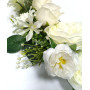 OrgMemory Fleur Arche Mariage, Artificielles Arche, 60cm, Fleur Murale Decorative, Fleur Artificielle Porte, Fleurs Arches, Deco
