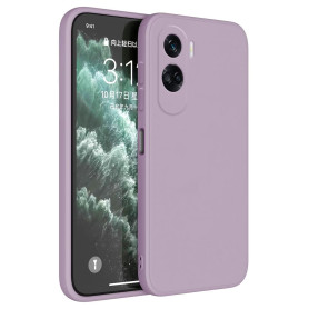 Topme Coque pour Honor 90 Lite 5G (6.7" inches) Etui Housse, Protecteur de Peau en Silicone TPU - Herbe Violette