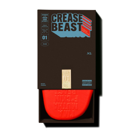Crease Beast Protecteurs de plis de chaussures, minces, mini, duo, mousse à mémoire de forme, Comfort Fit, Crease Beast XL, Men'