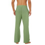 Pantalon en Lin pour Homme - Léger - en Coton - Coupe Ample - Décontracté - pour la Plage
