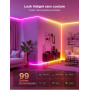 Govee Neon Ruban LED pour Plinthe, 5M Bande LED pour Lignes et Coins Muraux, Compatible avec Matter, Alexa et Google Assistant, 
