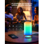 Govee Lampe de Chevet LED, Lampe de Table Tactile Dimmable RGBICWW avec 70 Modes Scène, Compatible avec Alexa, Fonctionne avec M