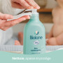 BIOLANE - Eau nettoyante bébé sans rinçage certifié BIO - ECOCERT - Apaise et protège la peau du bébé - 500 ml - Fabriqué en Fra