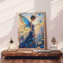 Tucocoo Enchanted - Puzzle de fée pour adultes - 1000 pièces - Fille avec papillons et fleurs - Puzzle fantaisie - Œuvre d'art -