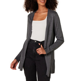 Amazon Essentials Femme Cardigan Léger Ouvert à l’Avant (Grande Taille Disponible)