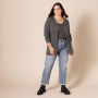 Amazon Essentials Femme Cardigan Léger Ouvert à l’Avant (Grande Taille Disponible)