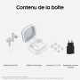 Samsung Galaxy Buds4 Pro, Écouteurs Bluetooth sans Fil, Son Hi-FI de qualité Studio, Double Haut-Parleur, Appels Ultra clairs, A