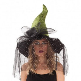 Chapeau My Other Me Noir Vert Taille unique Sorcière 59 cm 47,99 €