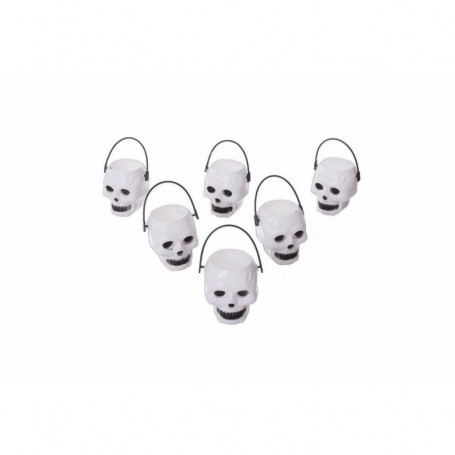 Décoration d'Halloween My Other Me Mini Crânes (6 uds) (6 x 5 x 5 cm) 30,99 €