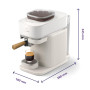 Philips Baristina Machine à expresso - Un véritable expresso, en toute simplicité - Compacte - 16 bars de pression - Broyeur int