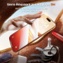 TOCOL Verre Trempé pour iPhone 16 Pro Max, Dépoussiérage Automatique, Sans Bulles, Dureté 9H, Couverture Complète Protection écr