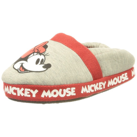 Chaussons Minnie Mouse pour Fille - Confort d'Hiver avec Semelle Antidérapante