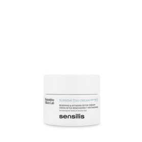 Crème de Jour Détoxifiante Sensilis Supreme - Anti-Âge et Hydratante SPF15 - 50 ml