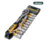 Lot de 12 douilles Torx en chrome-vanadium - Raccord 1/2" - Mota Tools