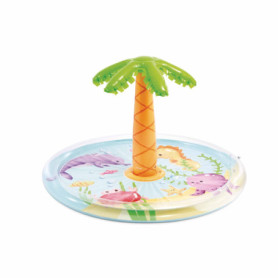 Piscine Enfant Spray Palmier Multicolore 173 x 104 cm