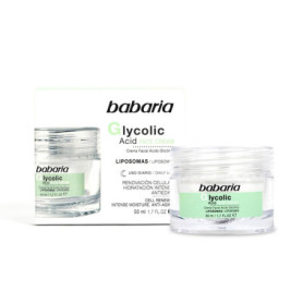Crème Régénérante Anti-Âge Babaria avec Acide Glycolique - 50 ml
