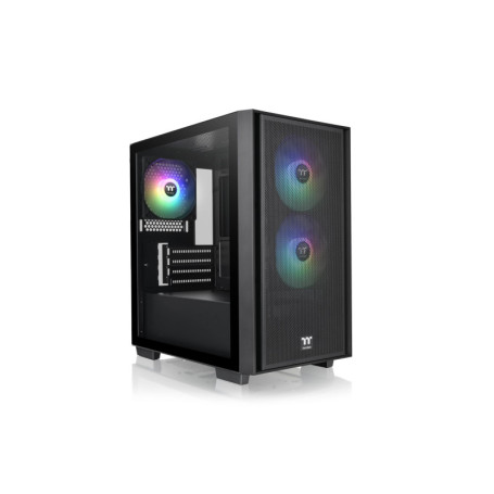 Boîtier Micro Tower Thermaltake Versa H16 TG ARGB - Noir avec Éclairage RGB