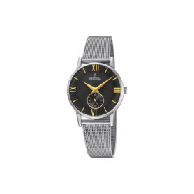 Montre analogique Festina F20572/4 en acier argenté