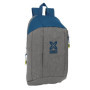 Mini sac à dos MUNICH STREET pour enfants - Confortable et polyvalent, gris/bleu