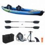 Canoë Gonflable Kayak Hybrid Drop Stitch Floor PVC 385 cm 979,99 €