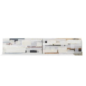 Tableau abstrait moderne DKD Home Decor - 2 pièces (150 x 60 cm)