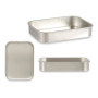 Rustidère en Aluminium Argenté BigBuy Home - Pratique et Élégante