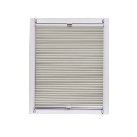 Store Plissé Nid d'Abeille Occultant Argent 105x150 cm 177,10 €