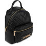 Sac à Dos Love Moschino Noir Matelassé pour Femmes