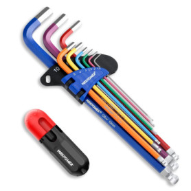 MaxPower Ensemble de 9 Clés Allen Extra Long avec Poignée en T 26,22 €