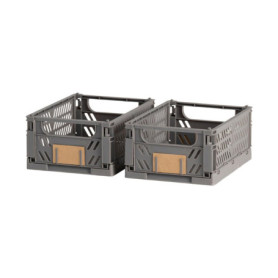 Ensemble de Boîtes de Rangement Multicolores Empilables - BigBuy Home 13,60 €