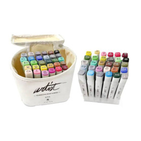 Ensemble de Marqueurs Multicolores Alex Bog - 30 Pièces avec Étui 38,86 €