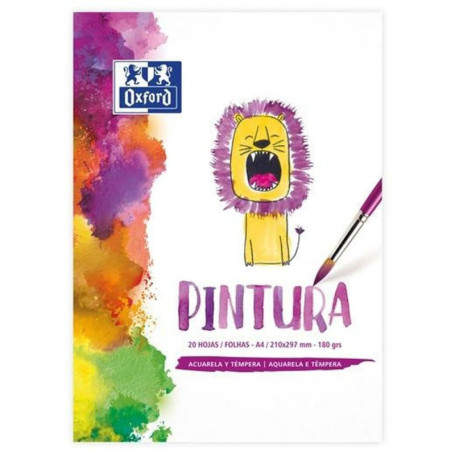 Lot de 5 Feuilles de Papier Aquarelle OXFORD - 180 g/m², 210 x 297 mm 34,50 €