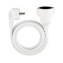 Rallonge Électrique REV 2 m avec Prise de Terre - Câble H05VV-F Blanc