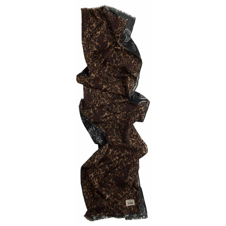 Écharpe en Tricot Mastic Noir de Jais pour Femme - Levi's