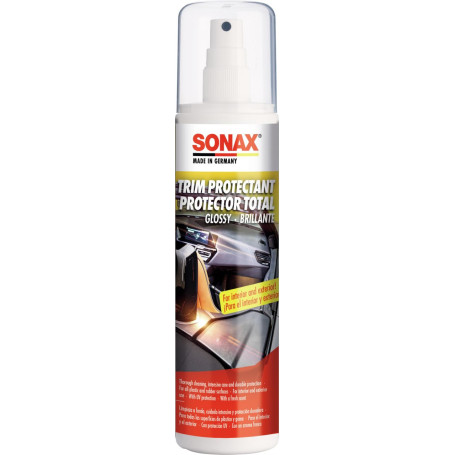SONAX Rénovateur Brillant pour Plastiques et Caoutchouc - 300 ML