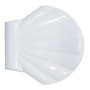 Clips de Fixation Shell Spirella pour Rideaux de Salle de Bain - Blanc