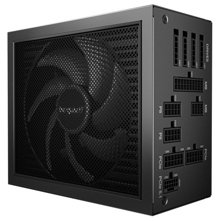be quiet! Dark Power 14 1000W, ATX 3.1, Certification 80 Plus Titanium, Alimentation modulaire, Refroidissement Actif & Semi-Pas