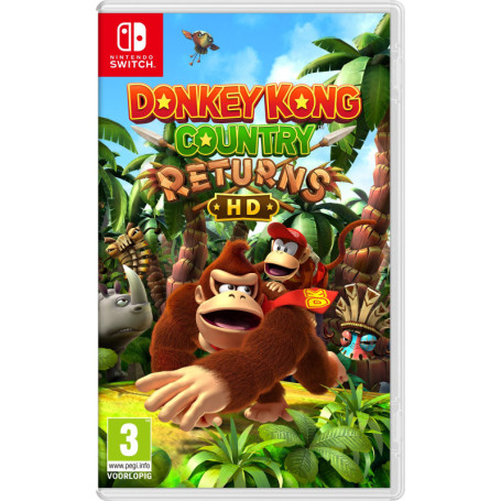 Donkey Kong Country Returns HD pour Nintendo Switch - Aventure Coopérative