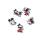 Lot de 5 Breloques Mickey et Minnie en PVC pour Chaussures Crocs